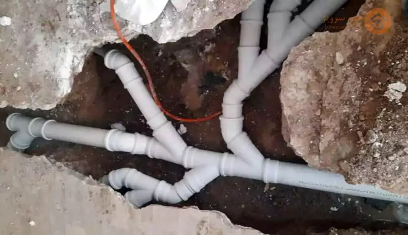 نصب اتصال فاضلاب شهری اگو