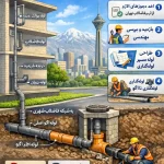 هر آنچه باید درباره لوله‌کشی و اتصال فاضلاب به شبکه شهری (اِگو) در تهران بدانید: راهنمای حرفه‌ای برای ساختمان‌ها